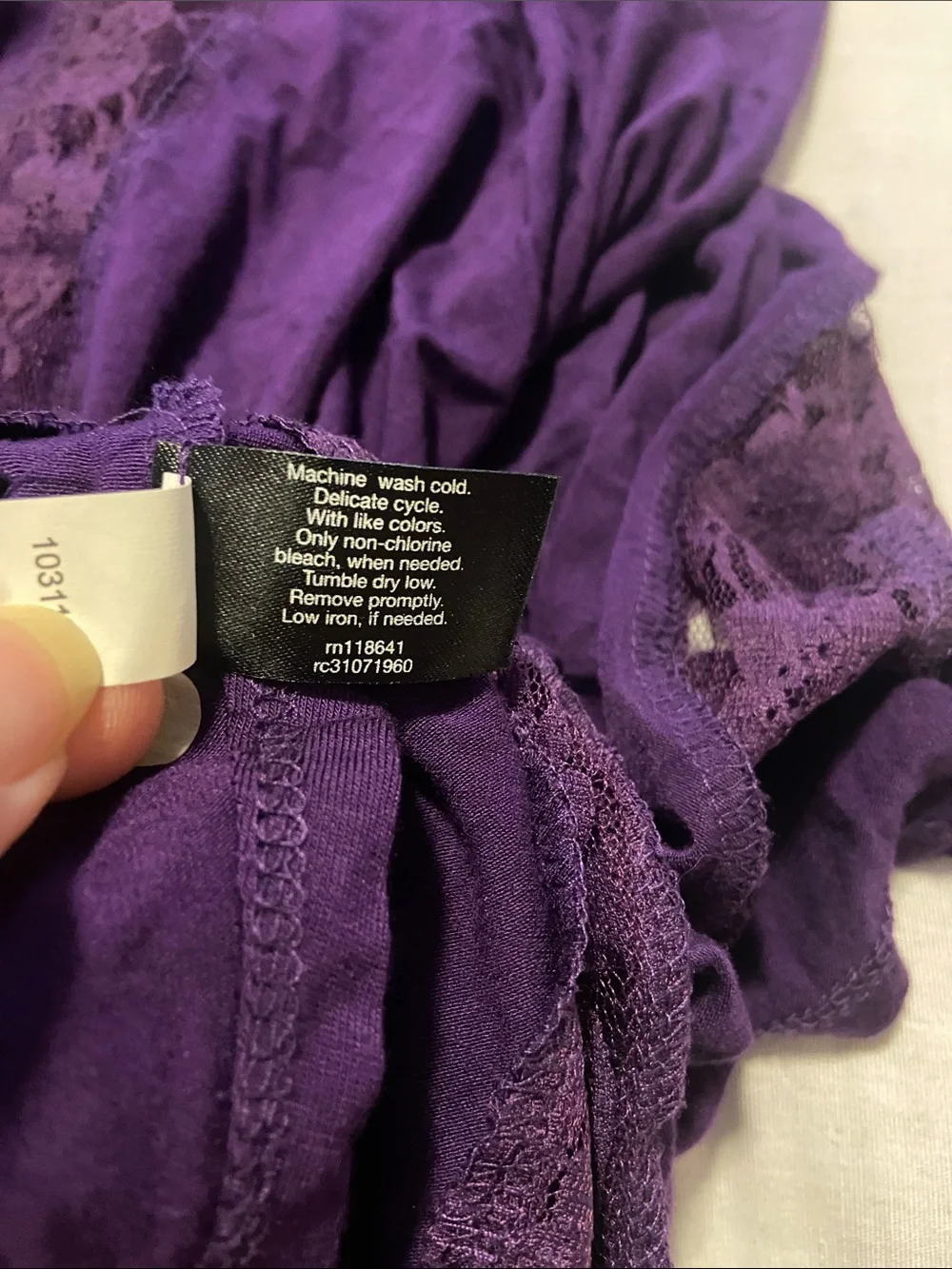 Lane Bryant Deep Purple Short Sleeve Tunic